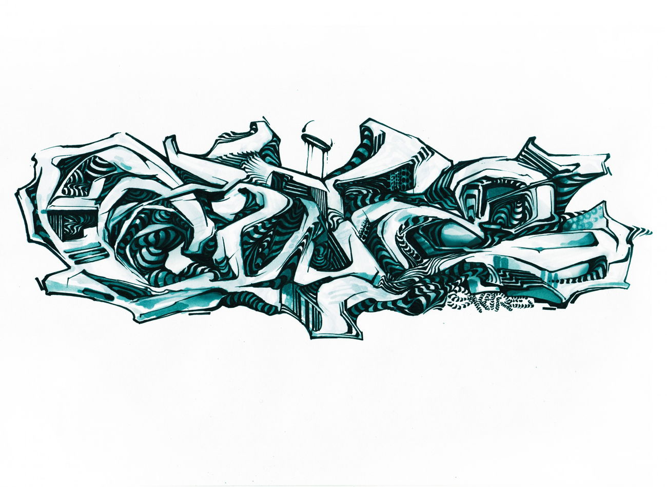 Graffiti Sketch - Photo by Skare - sketch, neurowild, skareone