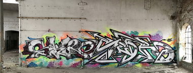 Graffiti Wall - Photo by Skare - neurowild, skare, skareone