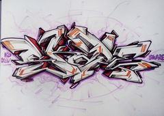 Graffiti Sketch - Photo by Skare - Skare
