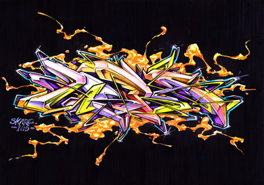 Graffiti Sketch - Photo by Skare