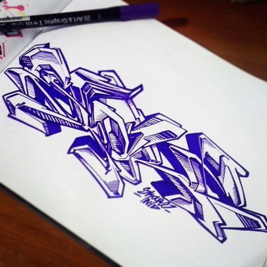 Graffiti Sketch - Photo by Skare