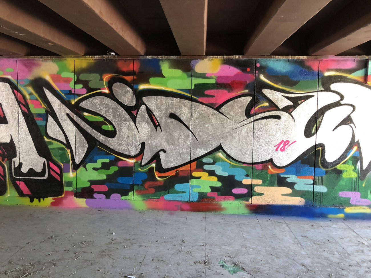 Graffiti Wall - Photo by Skare