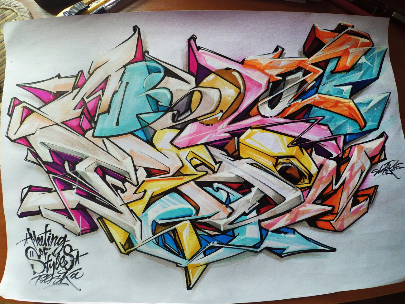 Graffiti Wall - Photo by Skare