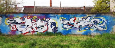 Graffiti Wall in Лешно - Photo by Skare - Cruse, Skare
