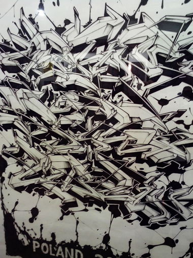 Graffiti Sketch - Photo by Skare - MOS, Lublin, 2015