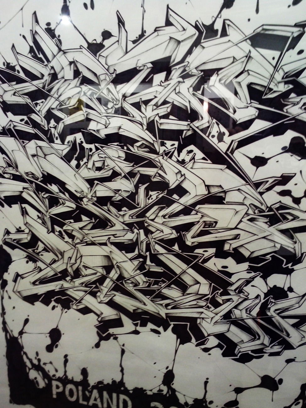 Graffiti Sketch - Photo by Skare - MOS, Lublin, 2015