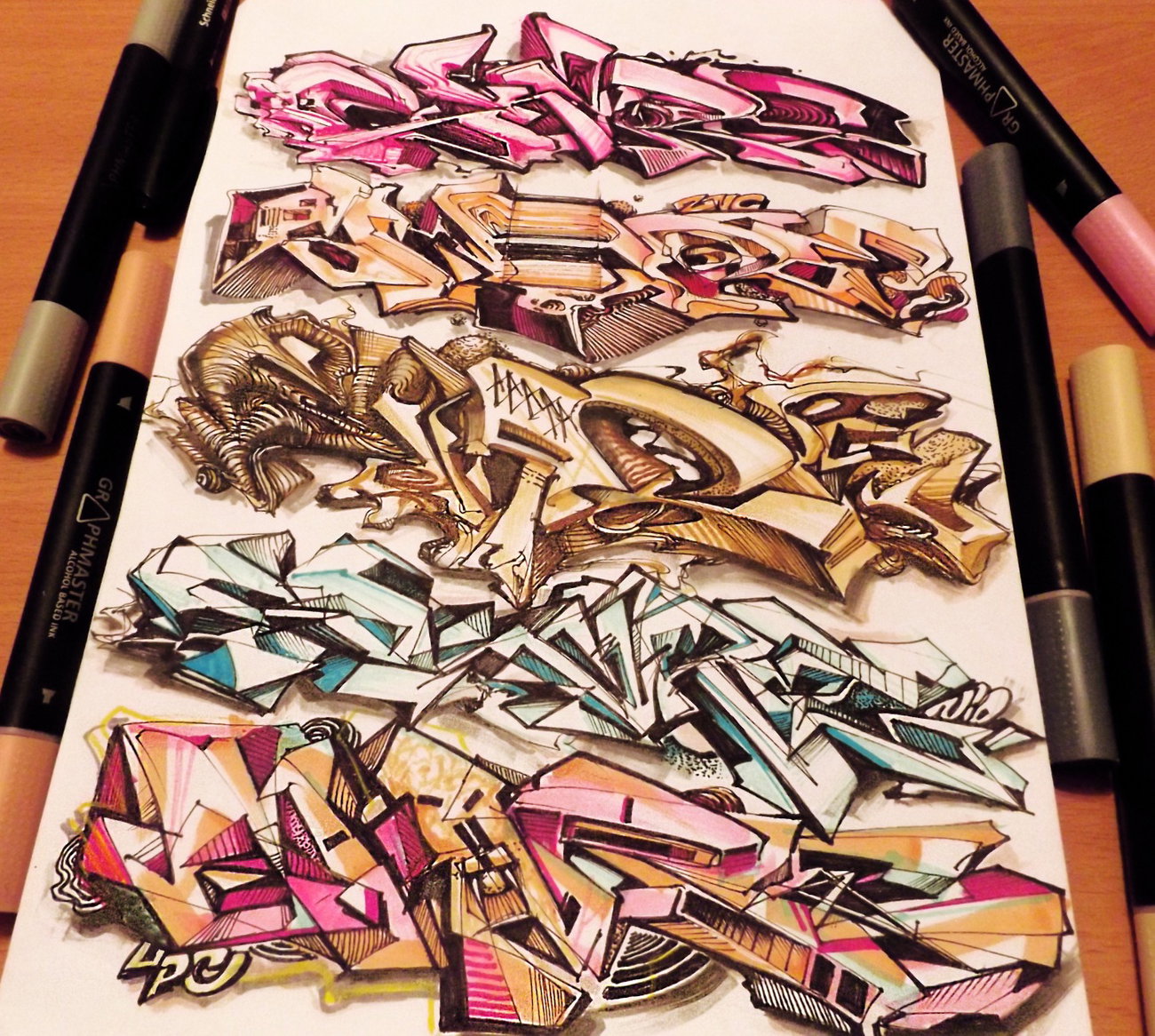 Graffiti Sketch - Photo by Skare