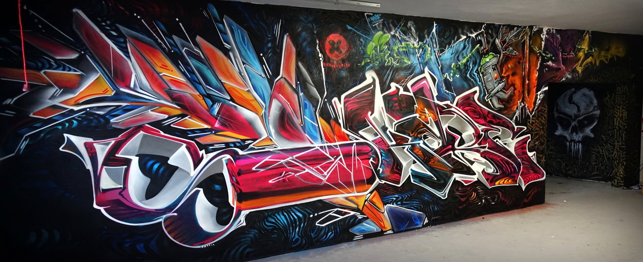 Graffiti Wall - Photo by Skare