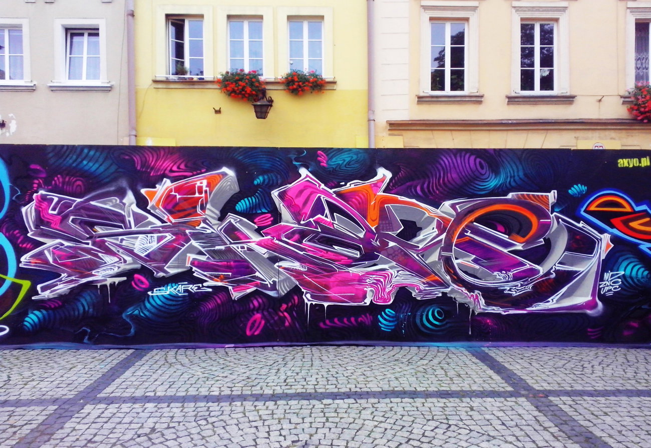 Graffiti Wall - Photo by Skare