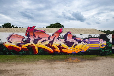 Graffiti Wall - Photo by Skare