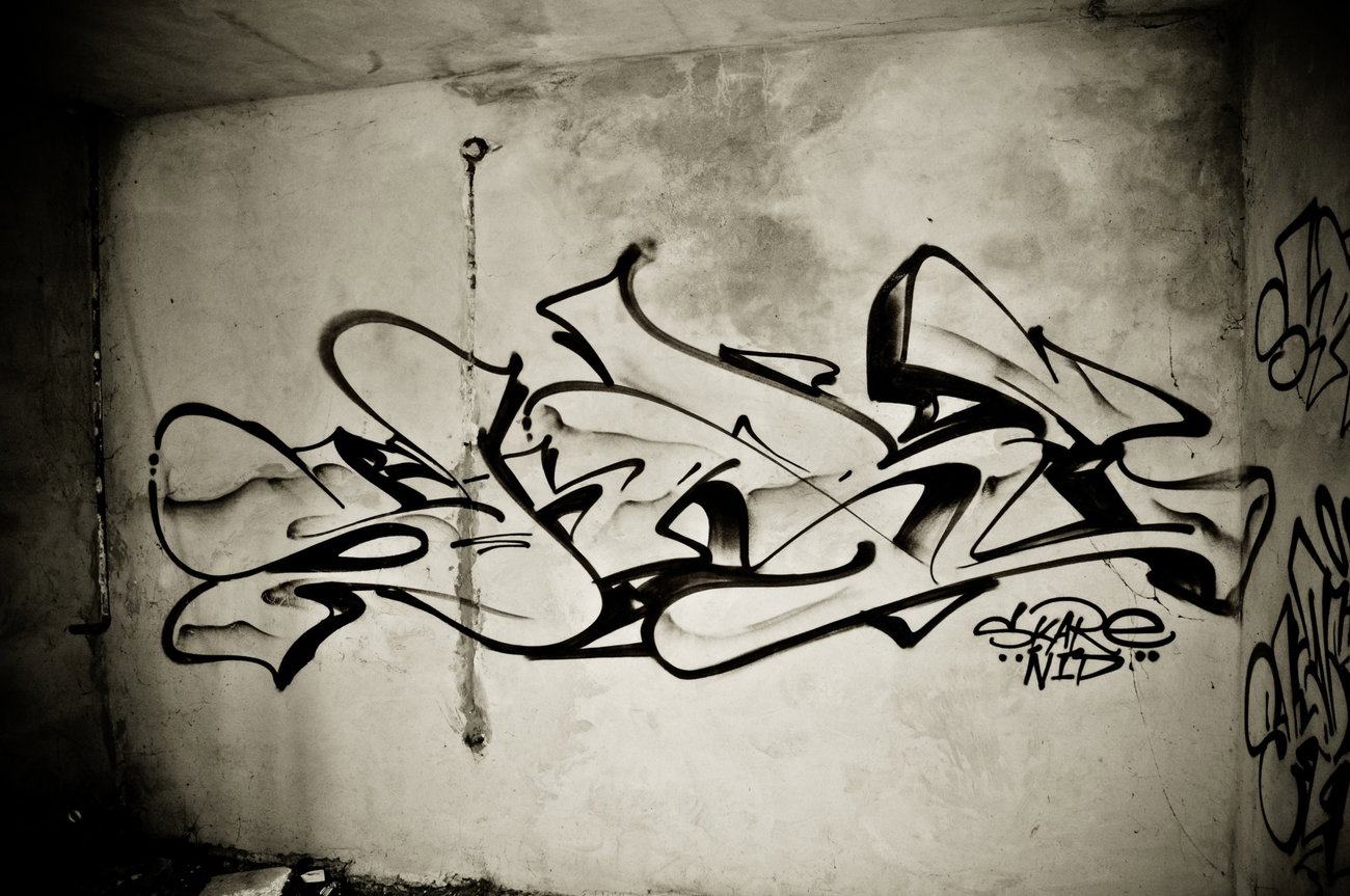 Graffiti Wall - Photo by Skare - throw, up., skare (2016)