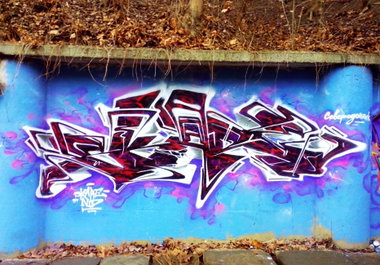 Graffiti Wall in Львов - Photo by Skare - Skare, NID, Alarm (2015)