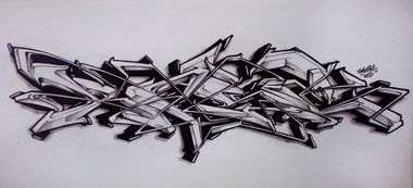 Graffiti Sketch - Photo by Skare - skare