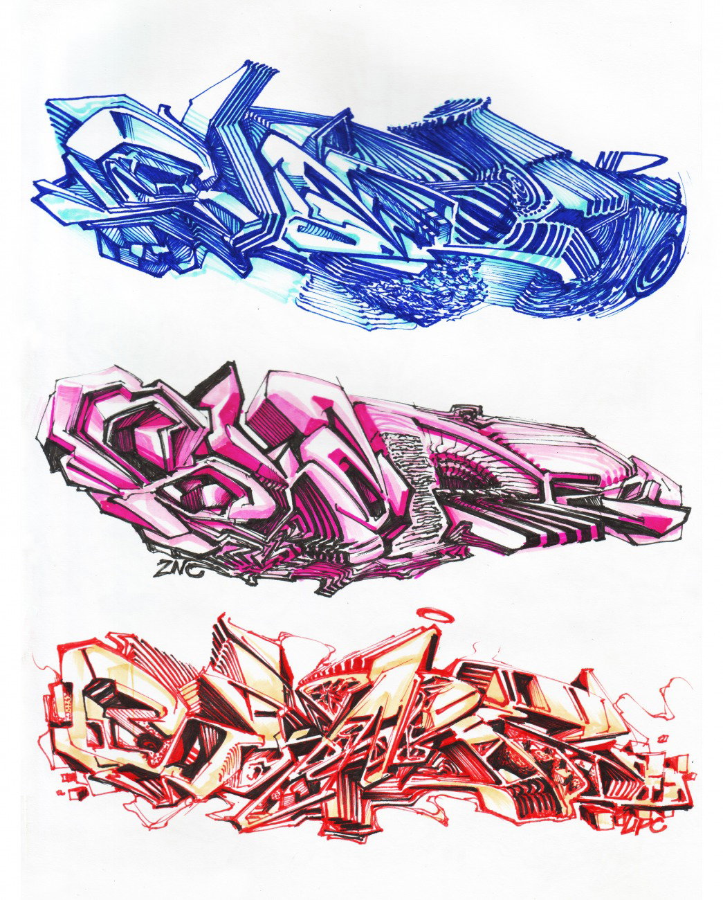 Graffiti Sketch - Photo by Skare - sketch, skareone, letters