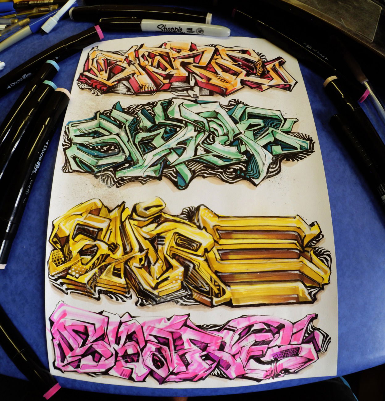 Graffiti Sketch - Photo by Skare - freestyle, sketch, skareone