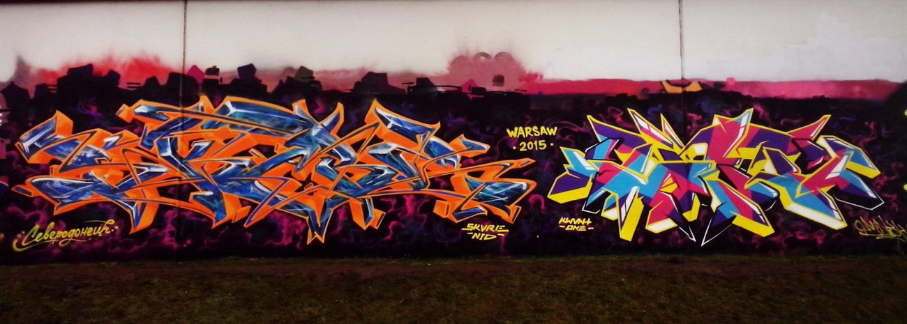 Graffiti Wall - Photo by Skare