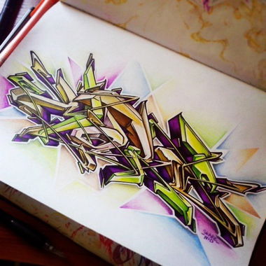 Graffiti Sketch - Photo by Skare - Skare