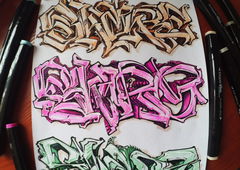 Graffiti Sketch - Photo by Skare