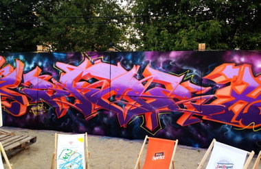 Graffiti Wall in Варшава - Photo by Skare