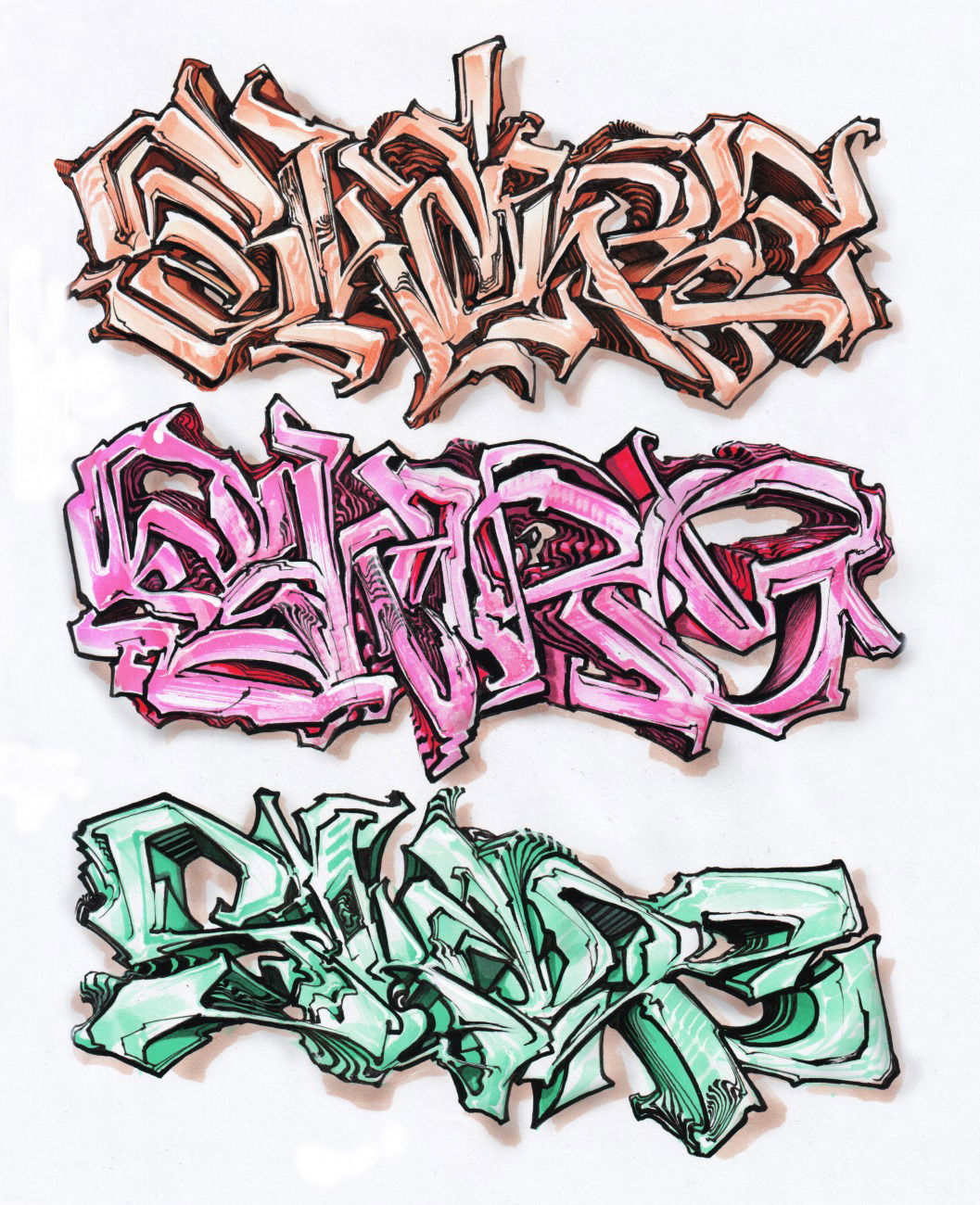 Graffiti Sketch - Photo by Skare