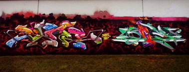 Graffiti Wall - Photo by Skare