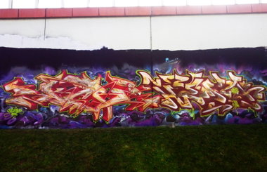 Graffiti Wall - Photo by Skare - Skare, NID, Hemik