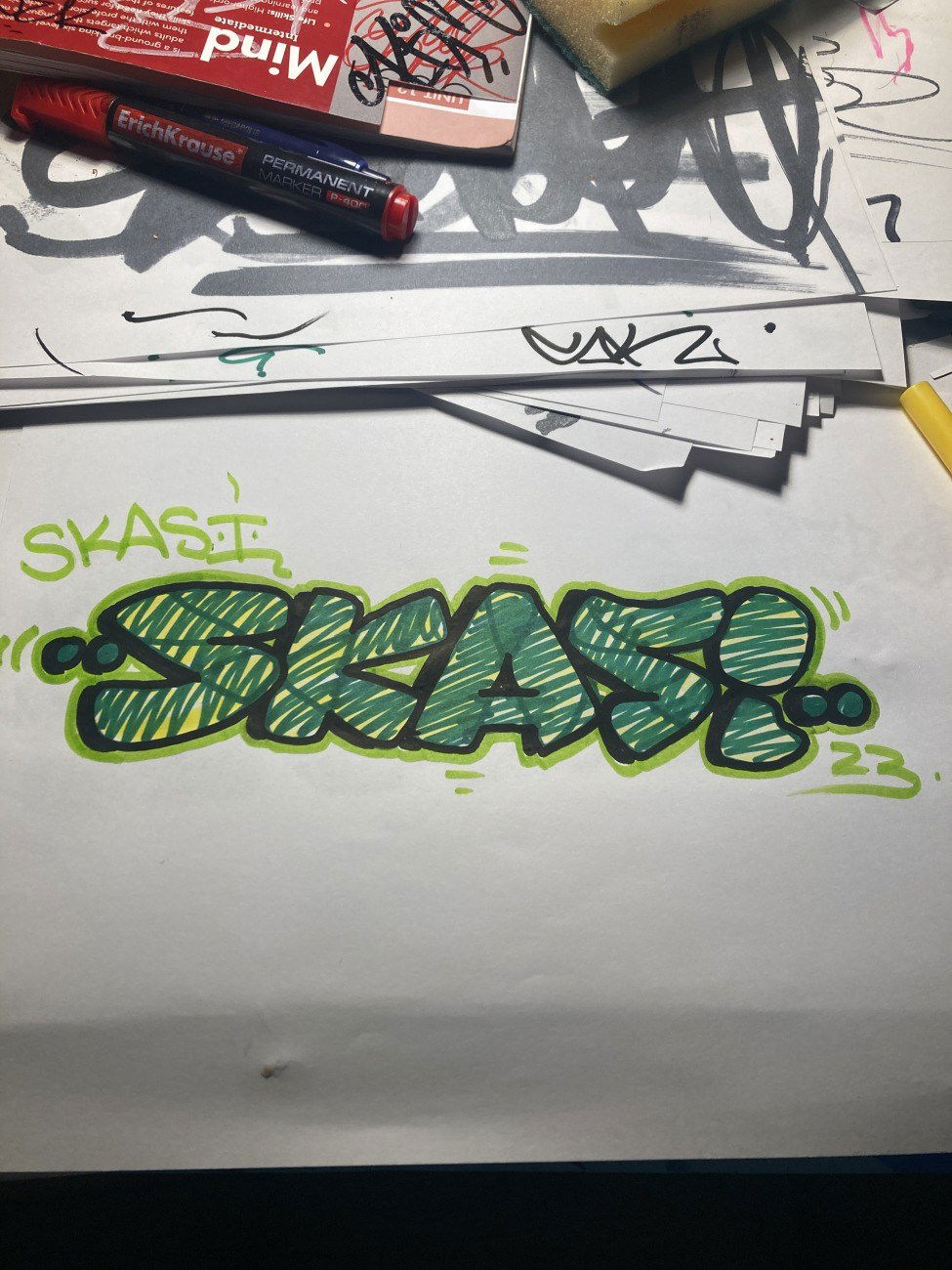 Graffiti Wall - Photo by Skasi124