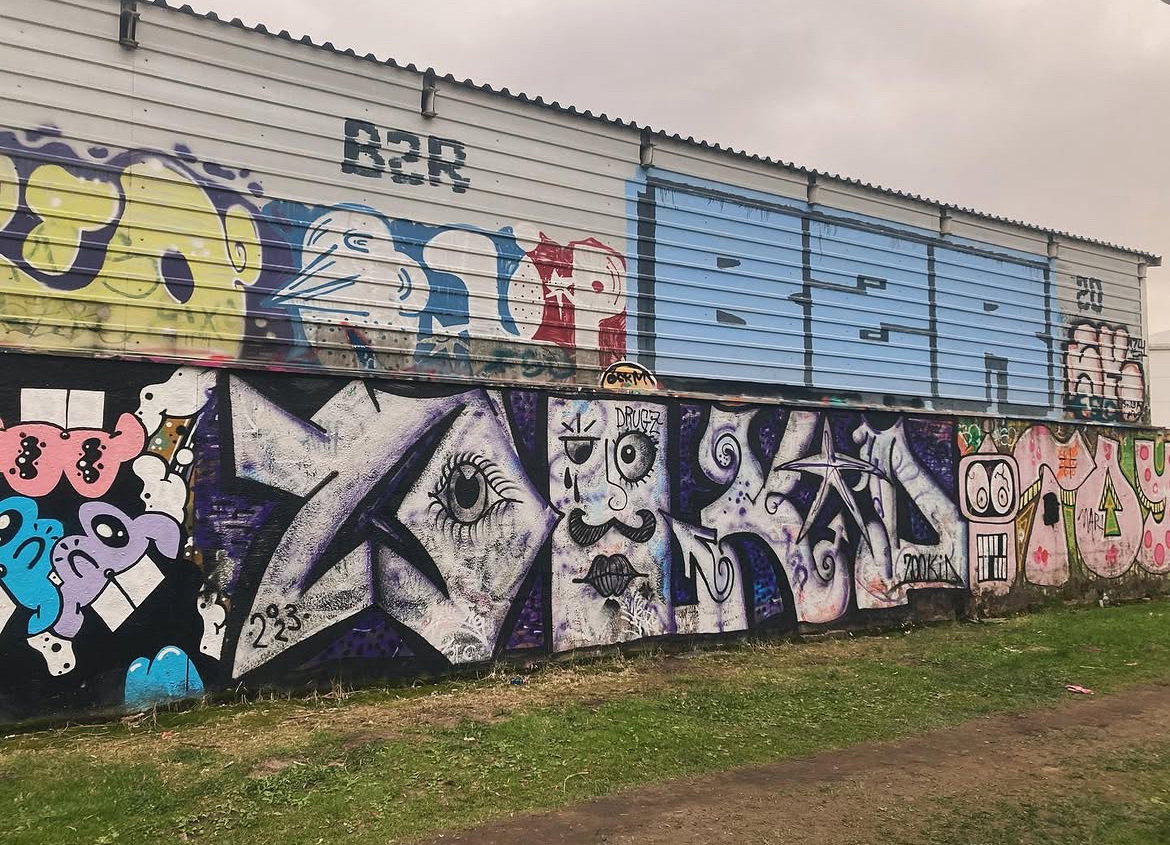 Graffiti Bombing - Photo by Skasi124