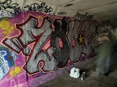 Graffiti Wall in Riga - Photo by Skasi124