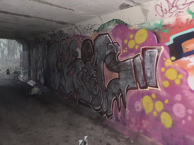 Graffiti Wall in Riga - Photo by Skasi124