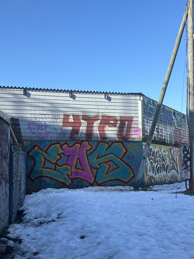 Graffiti Wall in Riga - Photo by Skasi124
