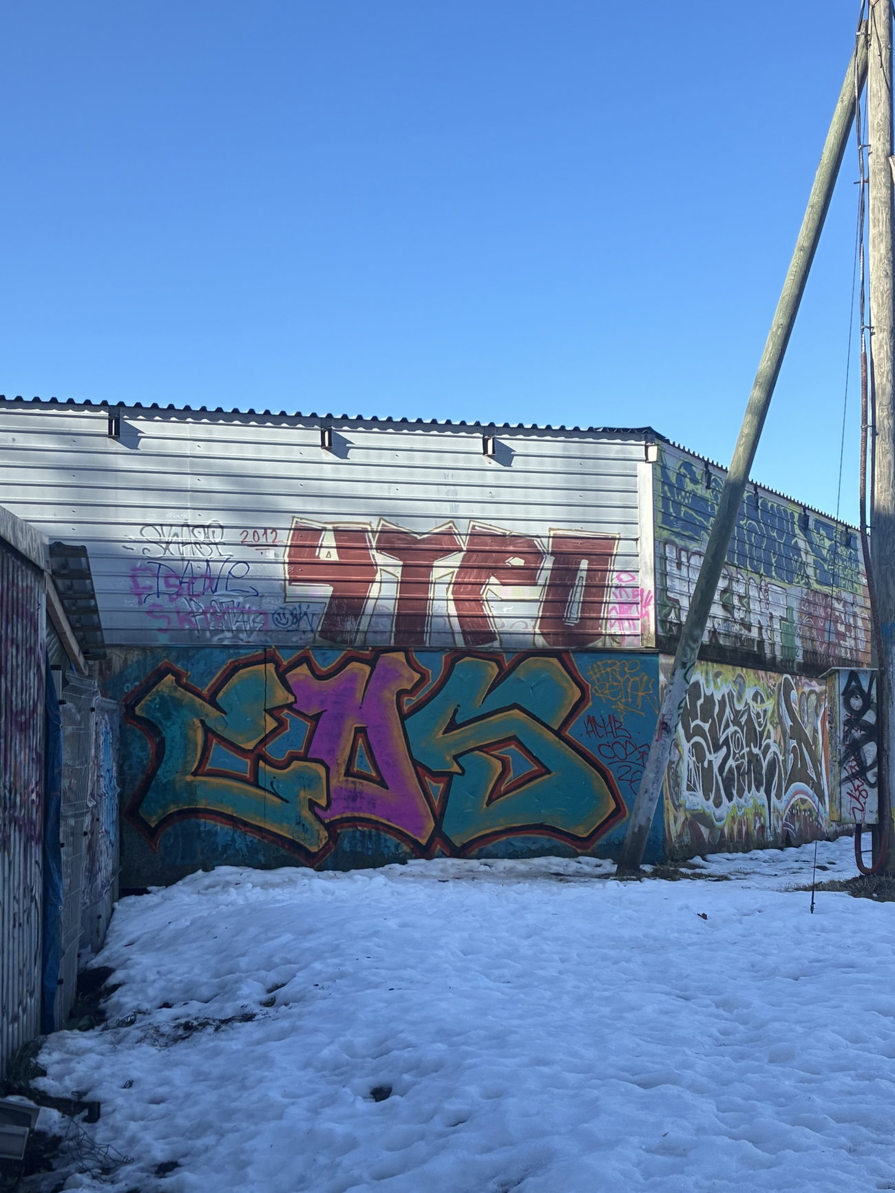 Graffiti Wall in Riga - Photo by Skasi124