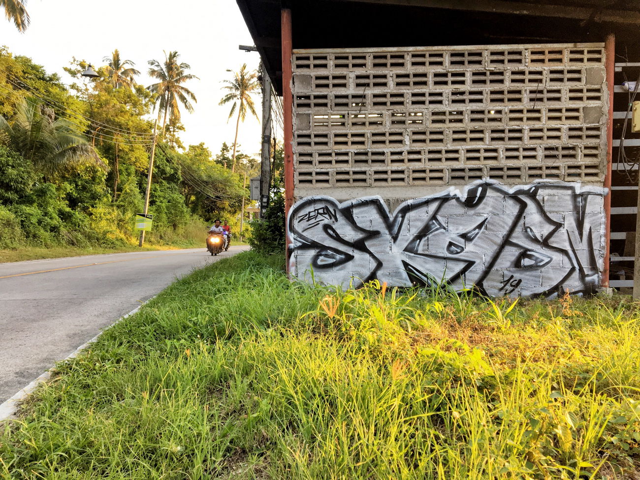 Graffiti Bombing in Thailand - Photo by Skasm - Skasm (2019)