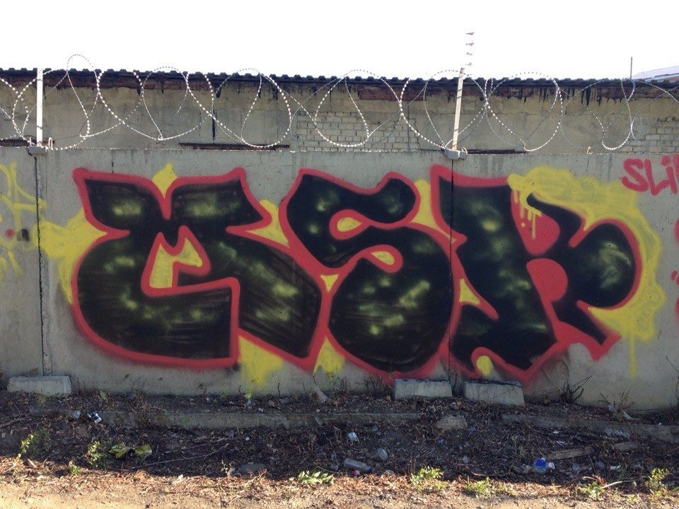 Graffiti Wall - Photo by Skazr - ??????, ?????, MSB (2014)
