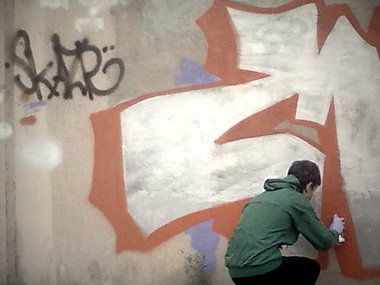 Graffiti Wall - Photo by Skazr (2014)