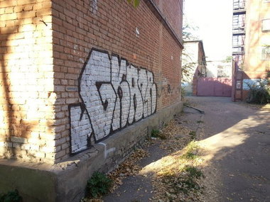 Graffiti Bombing - Photo by Skazr