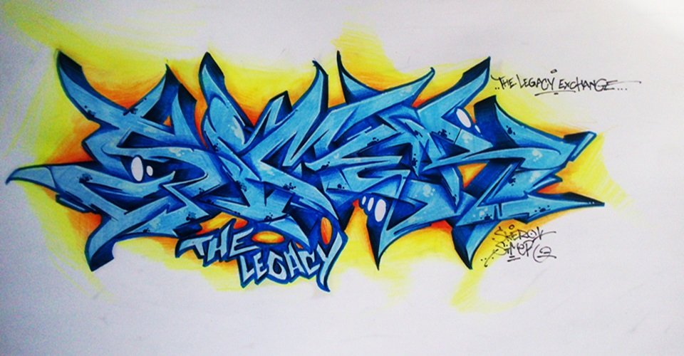 Graffiti Sketch - Photo by SkerO