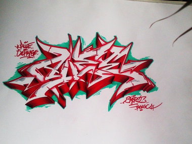 Graffiti Sketch - Photo by SkerO