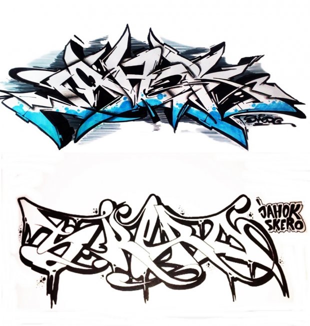 Graffiti Sketch - Photo by SkerO - skero, jahok, exchange