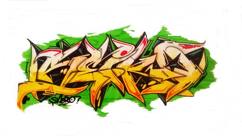 Graffiti Sketch - Photo by SkerO