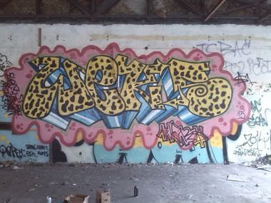 Graffiti Wall - Photo by Skew