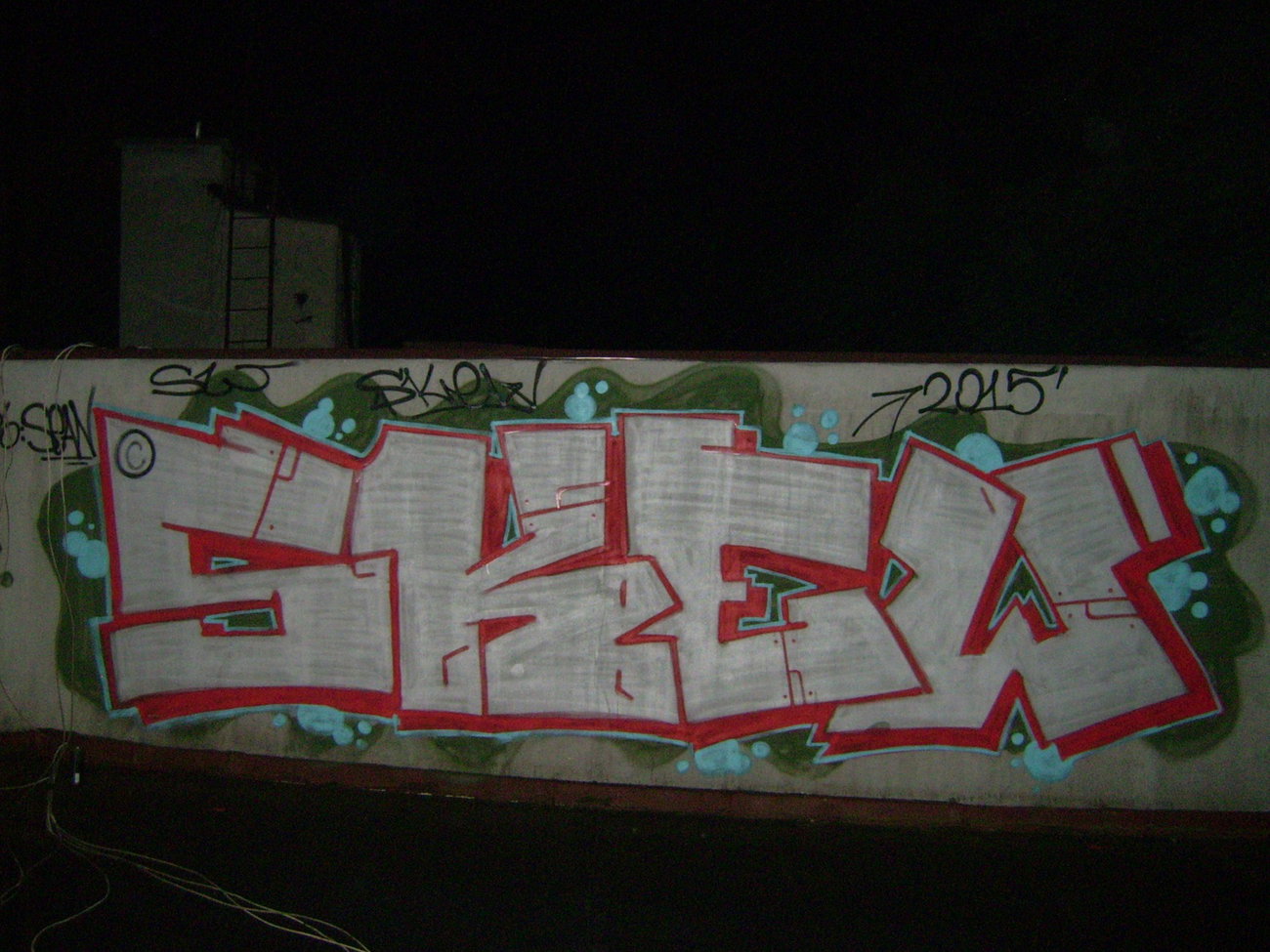 Graffiti Wall - Photo by Skew