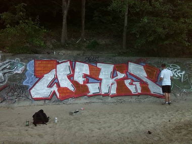 Graffiti Wall - Photo by Skew