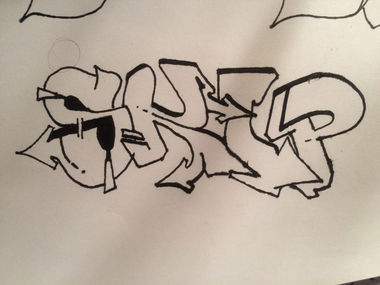 Graffiti Sketch - Photo by Skip90