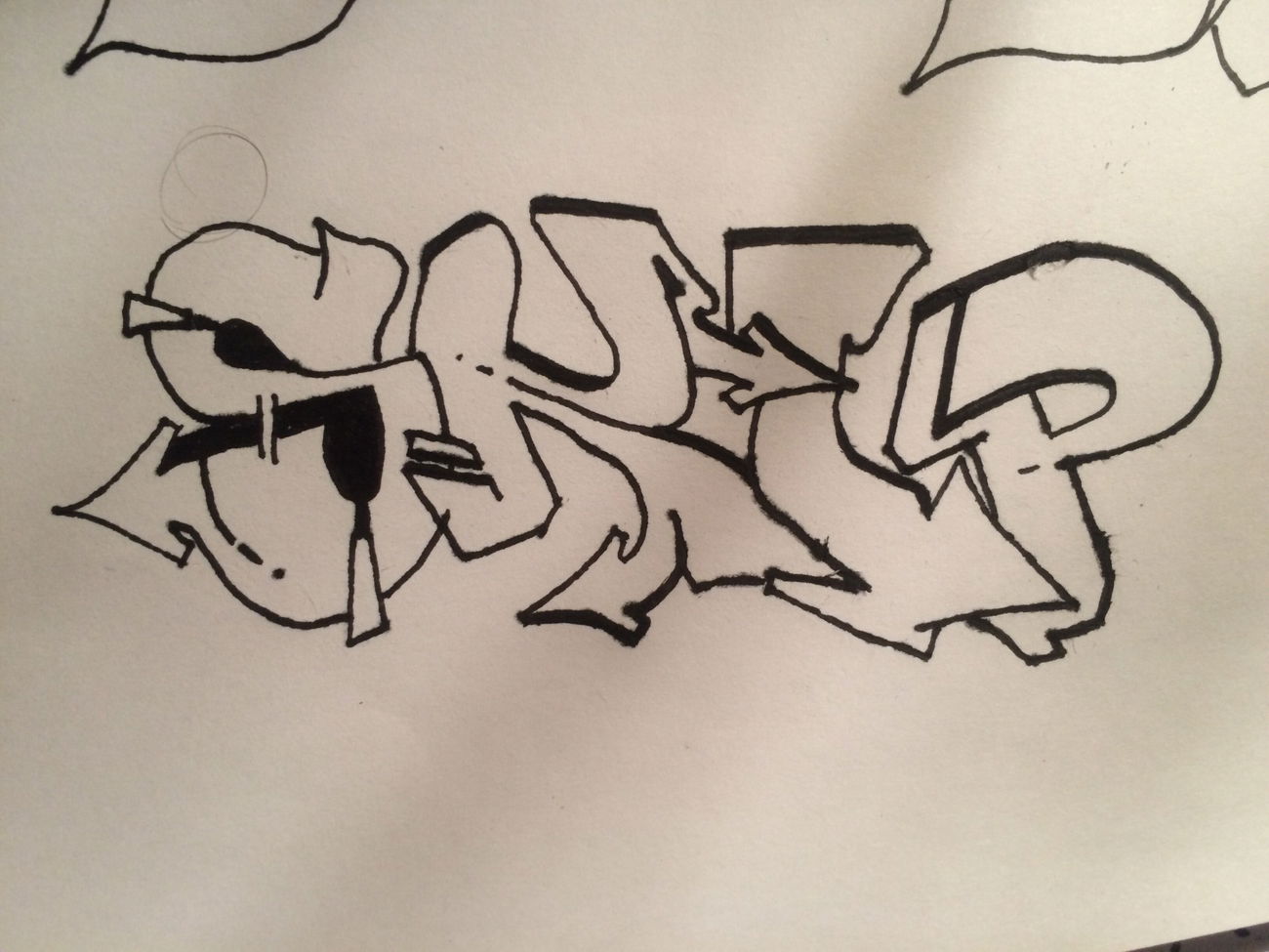 Graffiti Sketch - Photo by Skip90