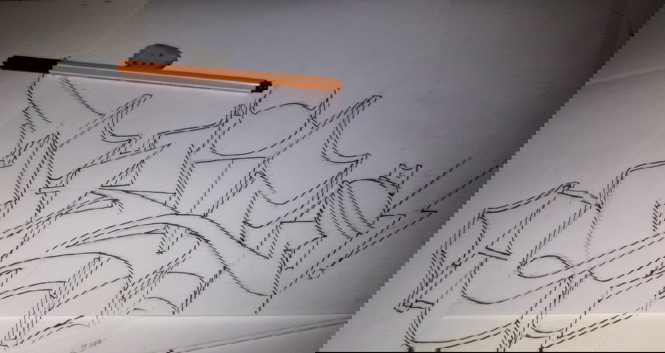 Graffiti Sketch - Photo by Skiper - Skiper, Skip (2012)