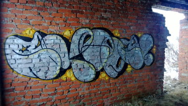 Graffiti Bombing - Photo by Skips