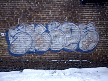 Graffiti Bombing - Photo by Skips