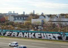 Graffiti Bombing - Photo by Skirmos - Frankfurt, ffm