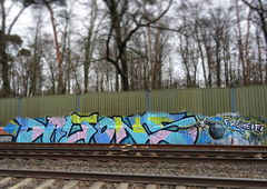 Graffiti Wall - Photo by Skirmos - Daltons, Frankfurt